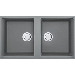 Zlewozmywak Elleci BEST 450 PODWIESZANY K97 LIGHT GREY KERATEK LKB45097BSO